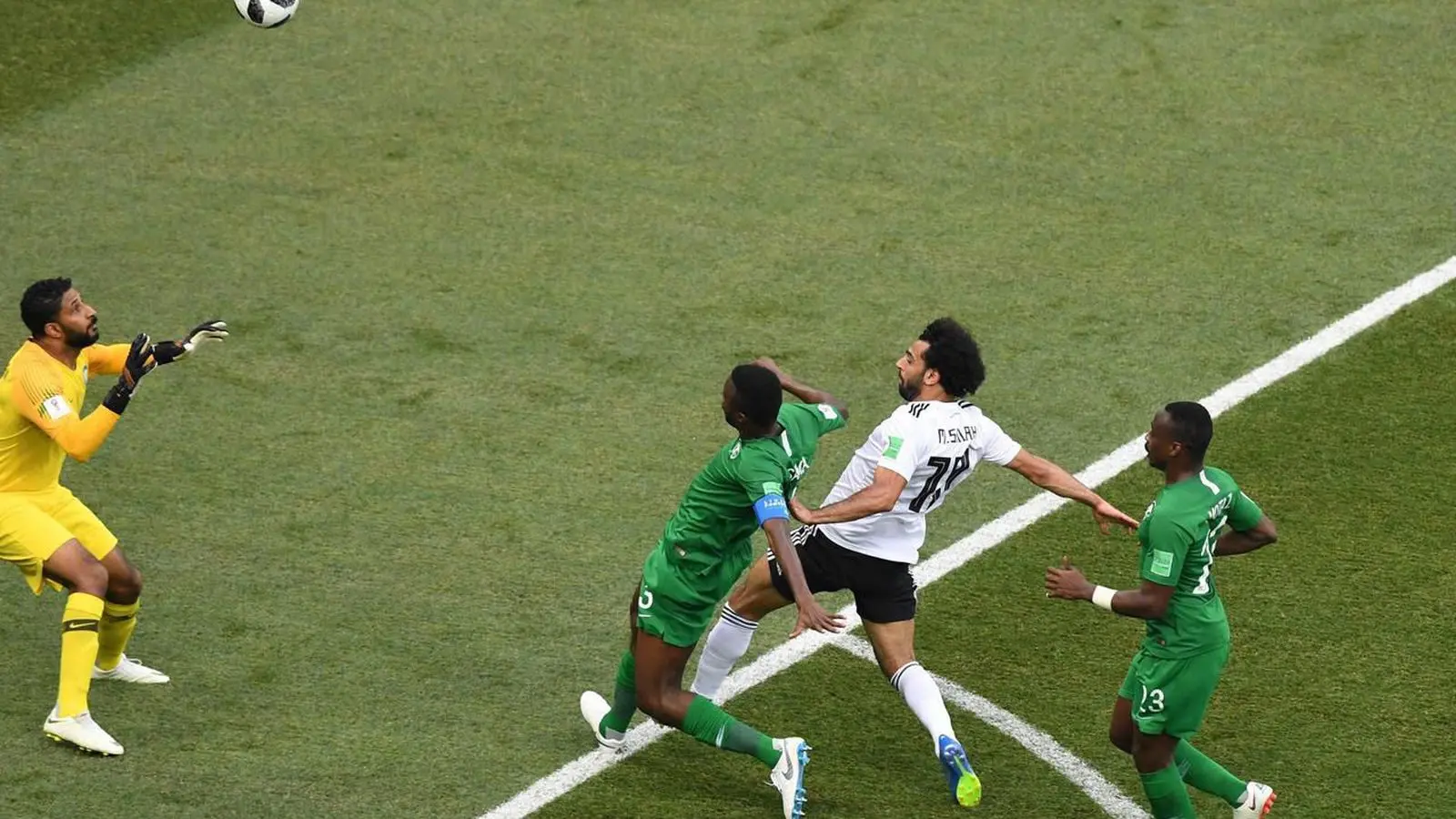 Arabie saoudite-Egypte : Mohamed Salah marque… mais ne fête pas son but