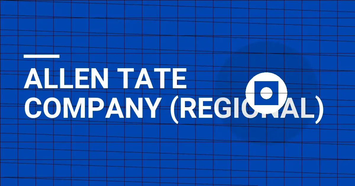 Allen Tate Company (Regional): A Comprehensive Overview