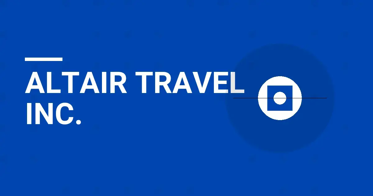 Altair Travel Inc.: A Leader in Travel Solutions