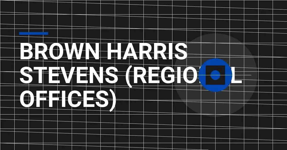 Brown Harris Stevens (Regional Offices): A Comprehensive Overview