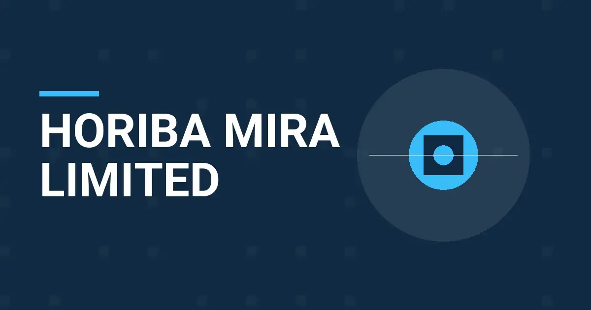 Horiba MIRA Limited: Innovating the Future of Automotive Testing and Development