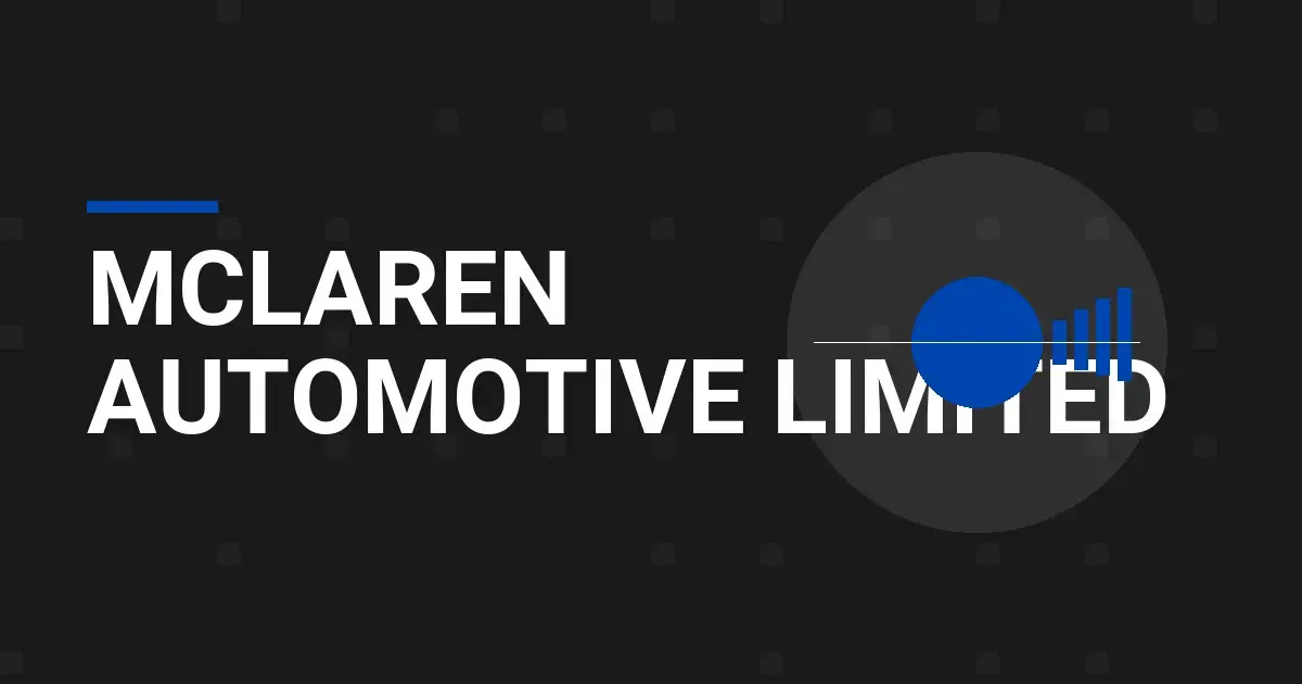 McLaren Automotive Limited: A Leader in High-Performance Automotive Engineering