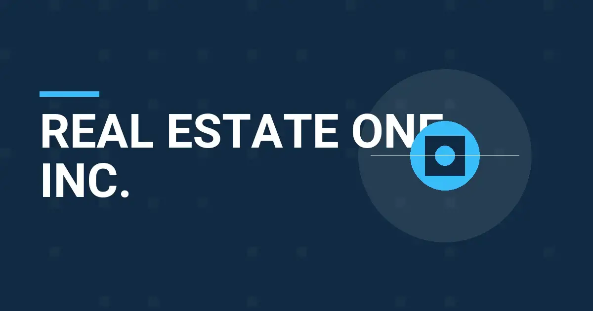 Real Estate One Inc.: A Comprehensive Overview of Excellence in Real Estate
