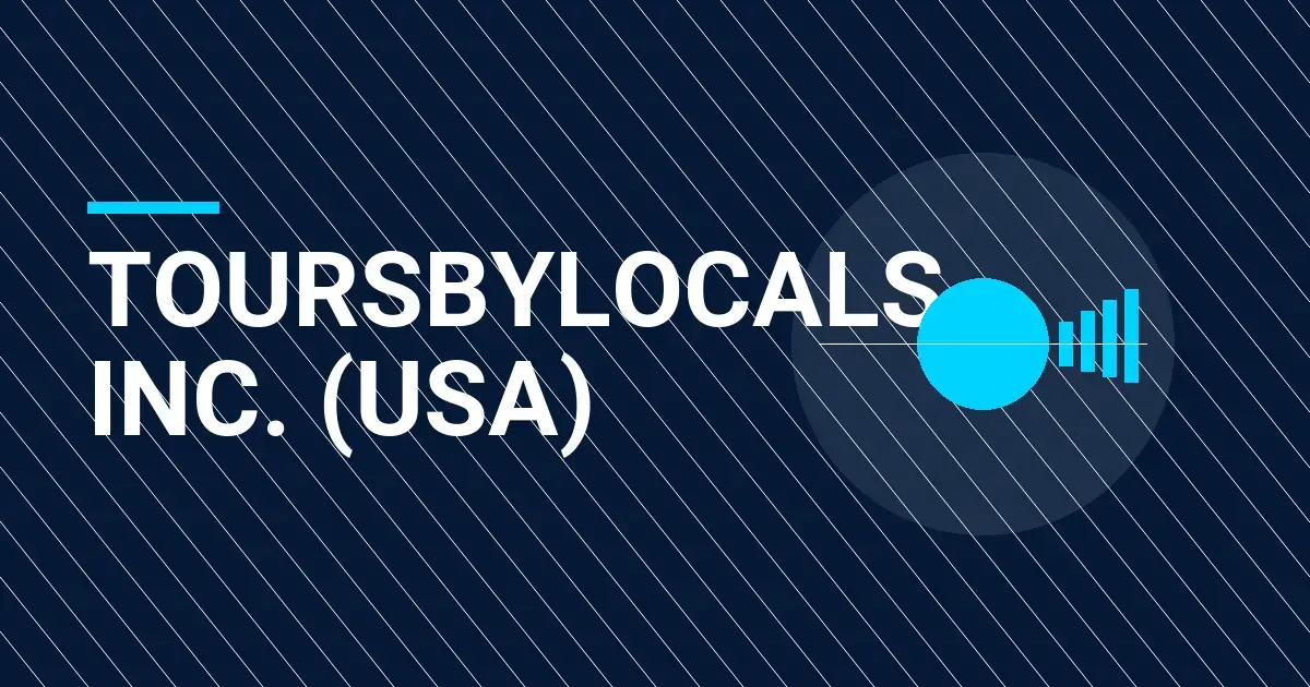 ToursByLocals Inc. (USA) - A Leader in Personalized Travel Experiences