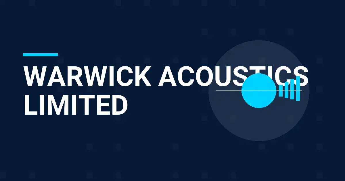 Warwick Acoustics Limited: A Leader in Automotive Acoustics Solutions