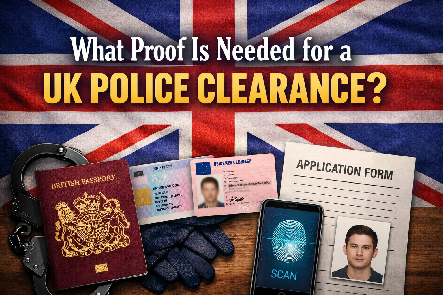 What Proof Is Needed for a UK Police Clearance