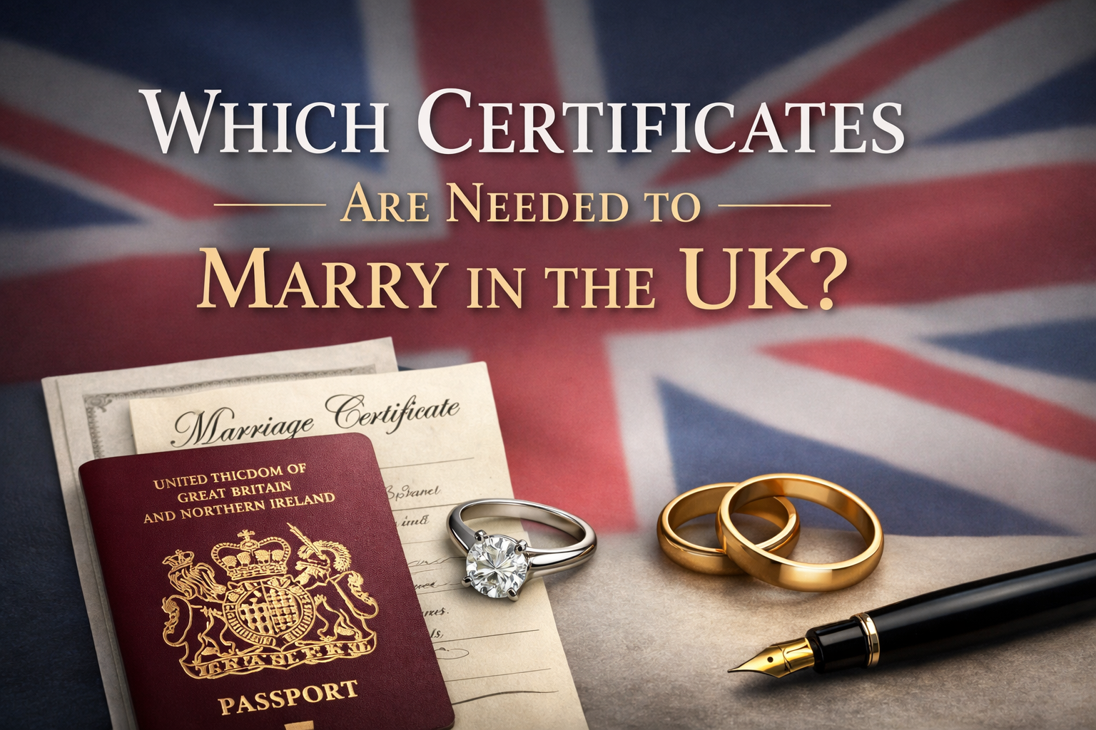Which Certificates Are Needed to Marry in the UK